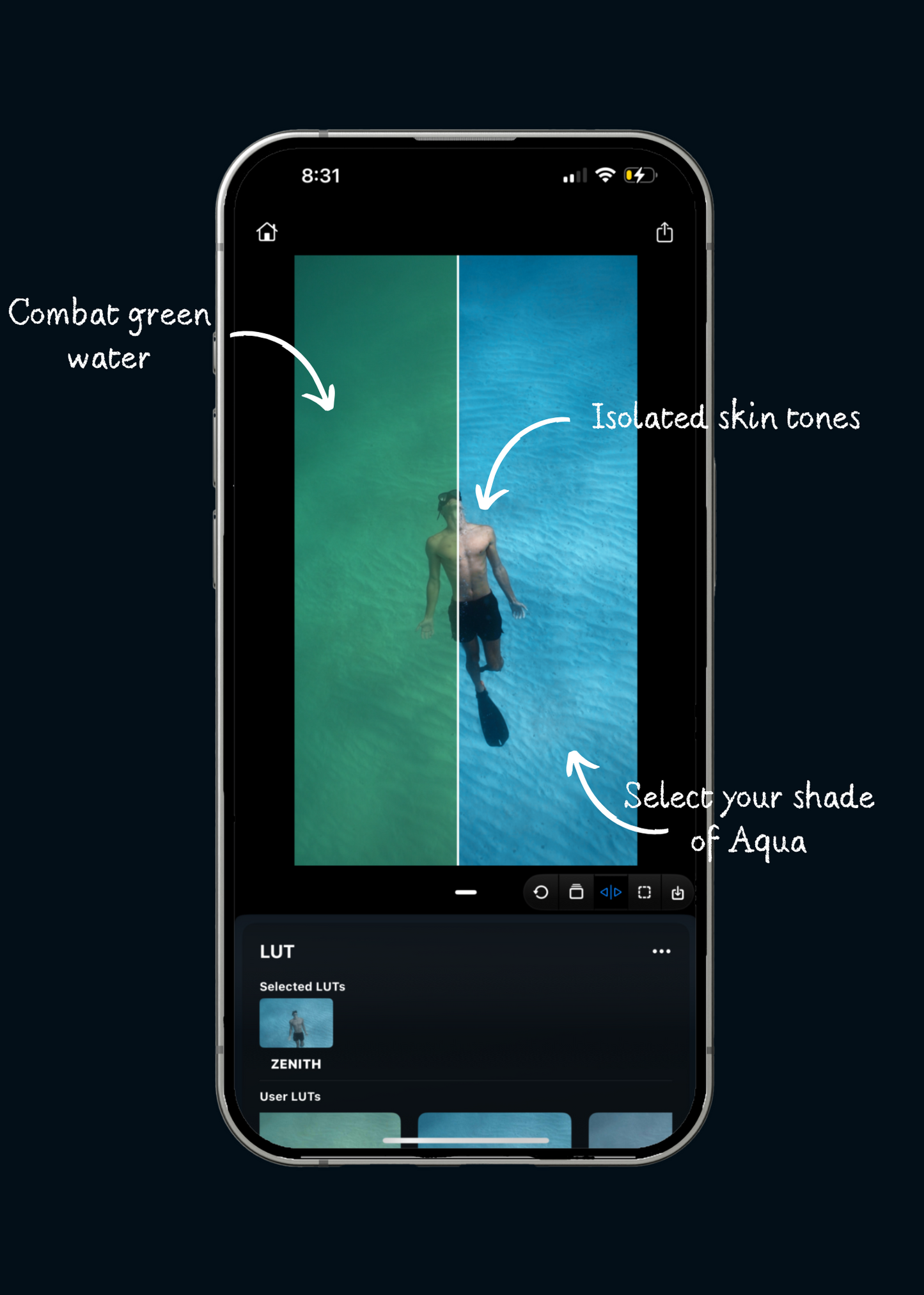 45 Underwater LUTs